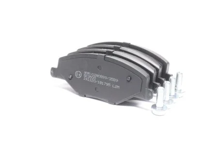 Колодка гальм. диск. SKODA FABIA 1.2-1.6 2007-2014, VW POLO 1.6 2010 - передн. (вир-во) LPR 05P1795