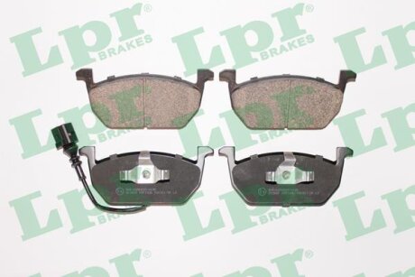 Комплект гальмівних колодок з 4 шт. дисків LPR 05P1836