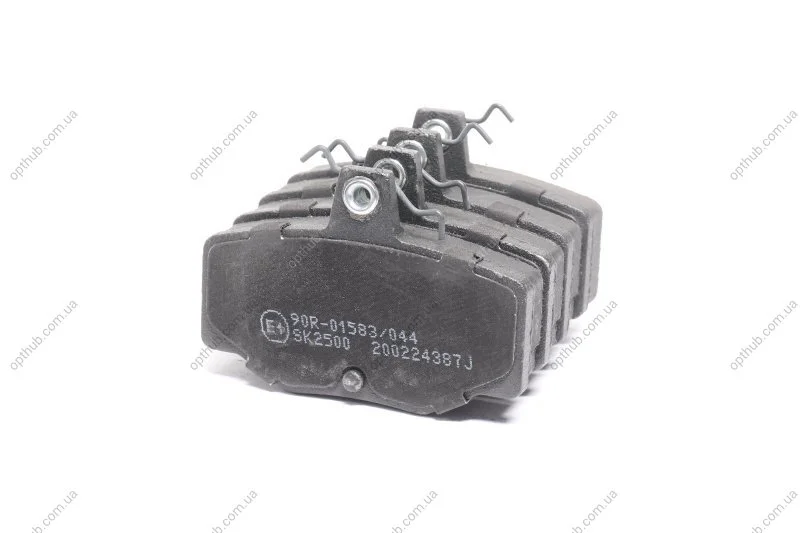 Колодка гальм. диск. NISSAN ALMERA задн. (вир-во) LPR 05P387 (фото 1)