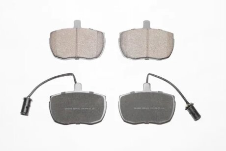 Колодки гальмівні дискові SAMKO/ ПЕРЕДН IVECO DAILY 96- -ua LPR 05P433