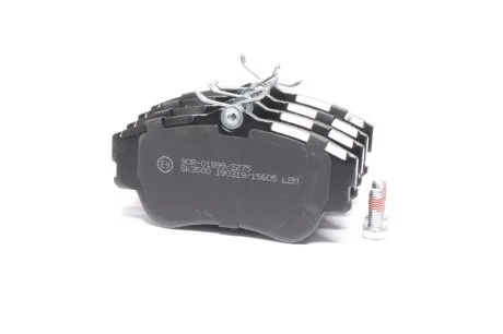 Колодка гальм. диск. VW T4 (70XB, 70XC, 7DB, 7DW) передн. (вир-во) LPR 05P605