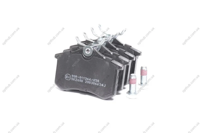 Колодка гальм. диск. AUDI, CITROEN, FORD, PEUGEOT, RENAULT, SEAT, SKODA, VW задн. (вир-во) LPR 05P634 (фото 1)