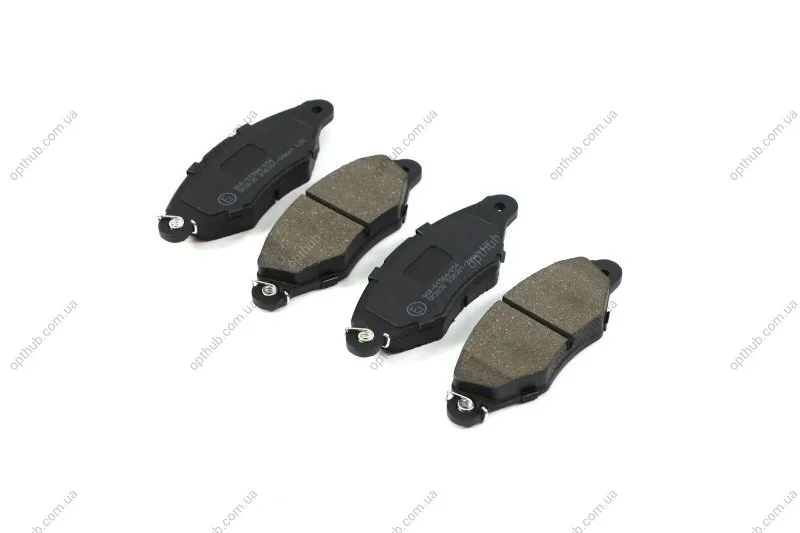 Колодка гальм. диск. CITROEN XSARA, RENAULT KANGOO (KC0/1) передн. (вир-во) LPR 05P662 (фото 1)