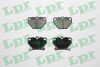 Комплект гальмівних колодок LPR 05P836 (фото 1)
