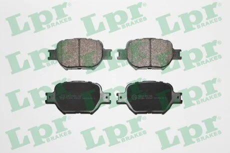Комплект гальмівних колодок LPR 05P837