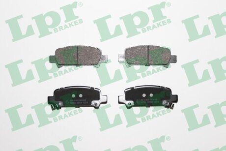 Комплект тормозных колодок из 4 шт. дисков LPR 05P838
