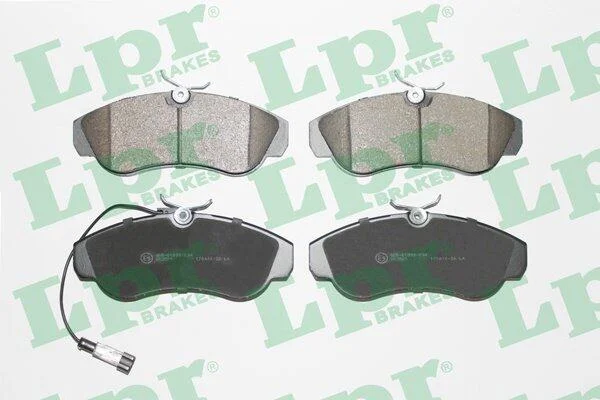Комплект тормозных колодок из 4 шт. дисков LPR 05P965 (фото 1)