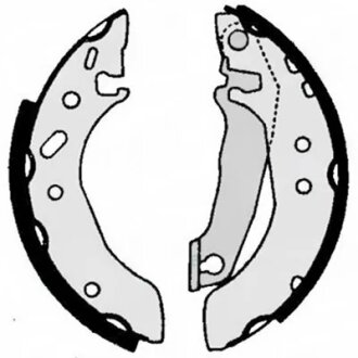 Комплект тормозных колодок LPR 06030