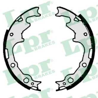 Гальмівна колодка CHRYSLER CARAVAN, GRAND VOYAGER III, VOYAGER I, VOYAGER II, VOYAGER III DODGE CARAVAN, DAKOTA, GRAND, RAM JEEP CHEROKEE, COMANCHE, GRAND CHEROKEE I, WRANGLER I 2.0-5.9 10.83- LPR 07240