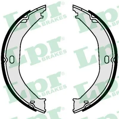Гальмівна колодка JEEP GRAND CHEROKEE II, GRAND CHEROKEE III 2.7D-4.7ALK 09.98-12.10 LPR 09520 (фото 1)