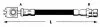 Шланг тормозной AUDI A1 (8X1, 8XK) 05/10-- / SEAT IBIZA V (6J5, 6P1) 03/08-- / VW POLO (6R, 6C LPR 6T48464 (фото 1)