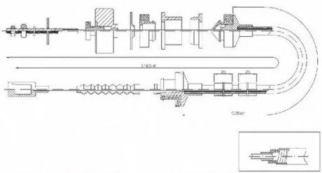 Трос зчеплення CITROEN JUMPER / (230)CITROEN JUMPER / (244)CITROEN JUMPER АВТОБУС (230P)CITROEN -ua LPR C0056C