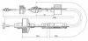 Трос зчеплення LPR C0309C (фото 1)