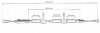 Трос ручного гальма СПЕРЕДУ ЛІВОРУЧ/ПРАВОРУЧ FIAT; PEUGEOT; CITROEN BOXER 2.2 HDI 06.2006 - 12.2011; J -ua LPR C0985B (фото 1)