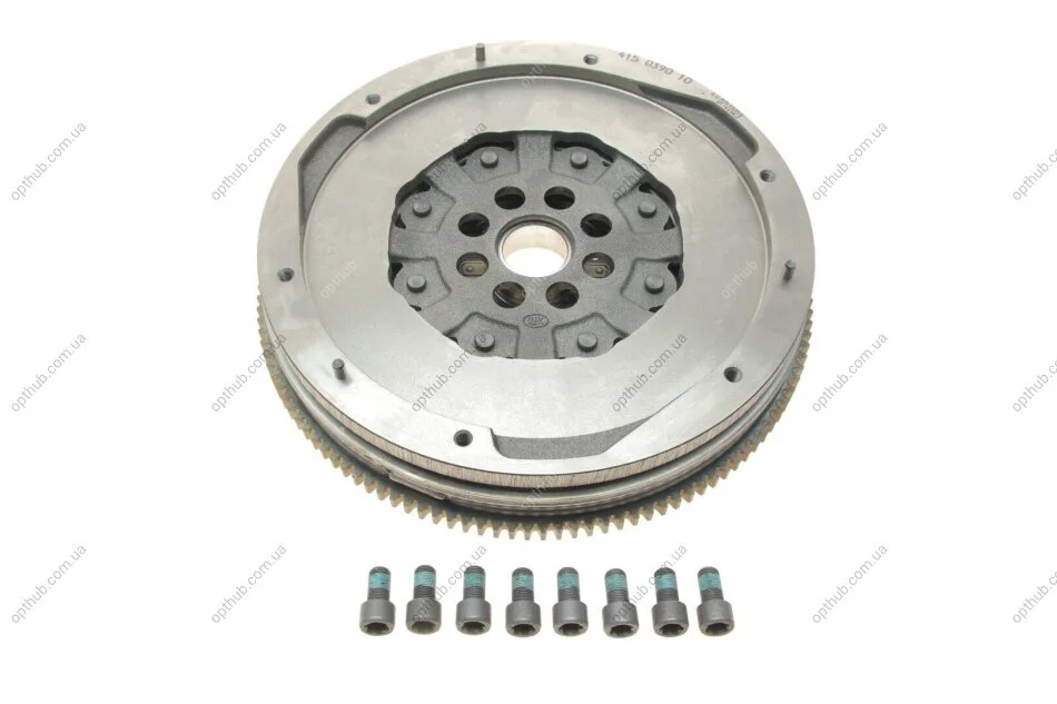 Маховик RENAULT LAGUNA II-III 05-, MEGANE II 05-, NISSAN QASHQAI, X-TRAIL 07-, 2,0dCi (Вир-во Luk) LuK 415 0390 10 (фото 1)