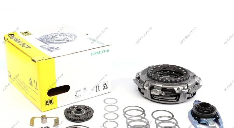 Зчеплення AUDI A3, SEAT TOLEDO, SKODA SUPERB 1.2-1.4-1.6-1.8 TSI 04- (Вир-во LUK) LuK 602 0001 00 (фото 1)