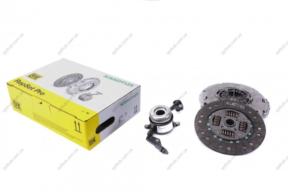 Зчеплення VW CRAFFTER 30-35, 30-50 2.0 TDI 11-16 (Вир-во LUK) LuK 624 3703 33 (фото 1)