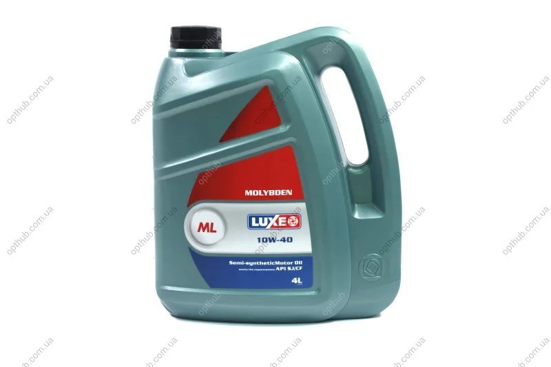 Масло моторн. молибденосод. 10W-40 (Канистра 4л) LUXE 114 (фото 1)