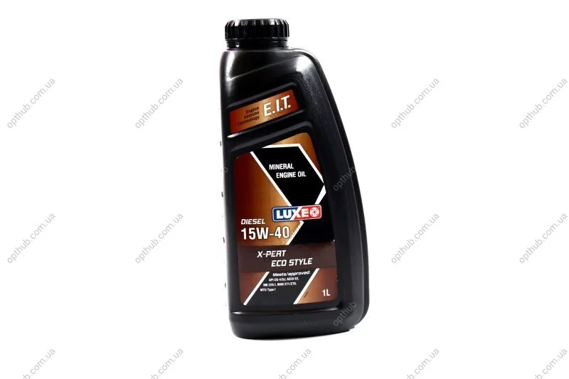 Олива моторна DIESEL 15W-40 (Каністра 1л) LUXE 416 (фото 1)
