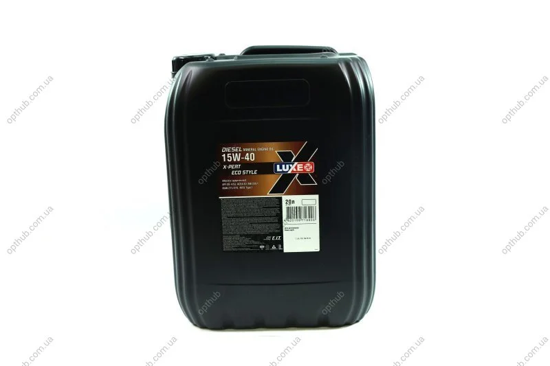 Олива моторна DIESEL 15W-40 (Каністра 20л) LUXE 7443 (фото 1)