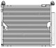 Радіатор кондиціонера з ресивером Toyota Land Cruiser Prado (09-) 3.0D (LRAC 1972) LUZAR LRAC1972 (фото 3)