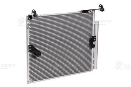 Радіатор кондиціонера з ресивером Toyota Land Cruiser Prado (09-) 3.0D (LRAC 1972) LUZAR LRAC1972