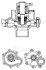 Насос водяний Mazda CX-5 (11-)/3 (14-) 2.0i Sky-Active (LWP 2504) Luzar LUZAR LWP2504 (фото 3)