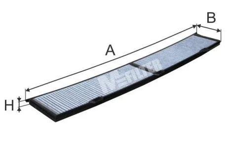 Фільтр салону M-FILTER K9033C
