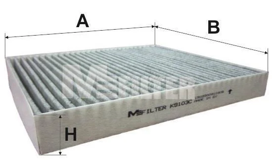 Фільтр салону M-FILTER K9103C (фото 1)