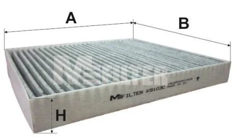 Фільтр салону M-FILTER K9103C