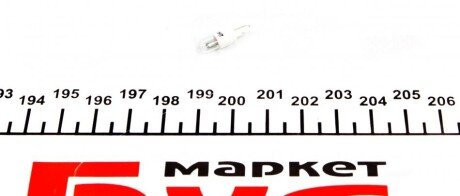 Автолампа PBT5 24V 1W W2x4.6d (PBT5 1W 24V) (opt-om) MAGNETI MARELLI 002051600000