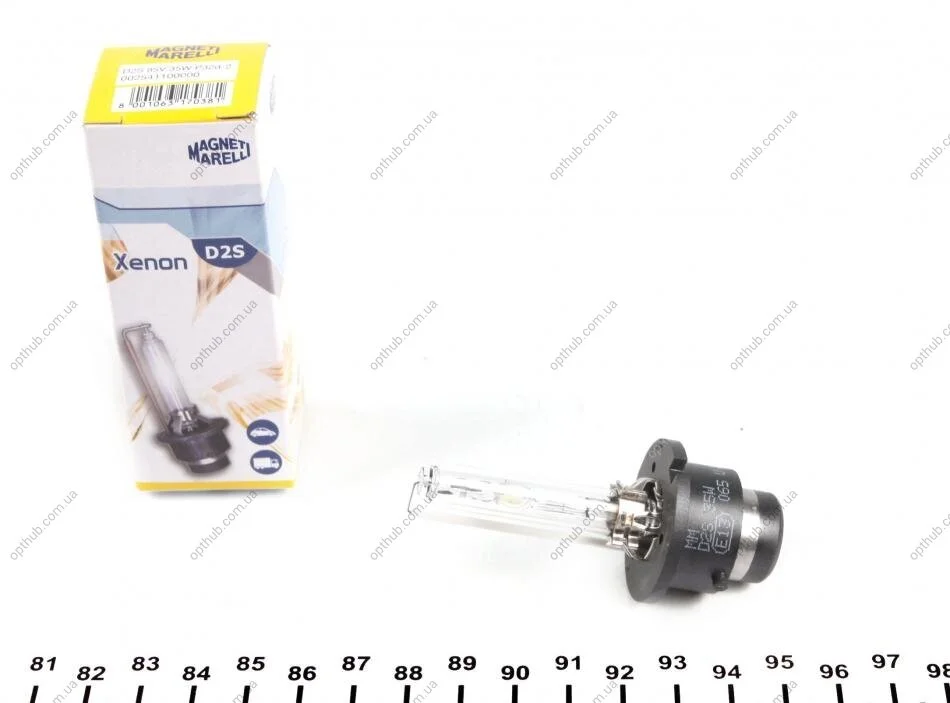 Лампа ксенонова D2S 85В, 35Вт, P32d-2 (вир-во Magneti Marelli) MAGNETI MARELLI 002541100000 (фото 1)