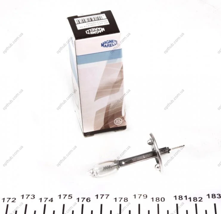 Автолампа H1 24V 70W P14.5s Standard 24V (H1 24V) (opt-om) MAGNETI MARELLI 002552100000 (фото 1)