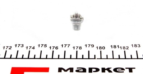 Автолампа PB3 24V 1.2W BAX10D/B8.3d Standard 24V (PB3 1,2W 24V) (opt-om) MAGNETI MARELLI 003734100000