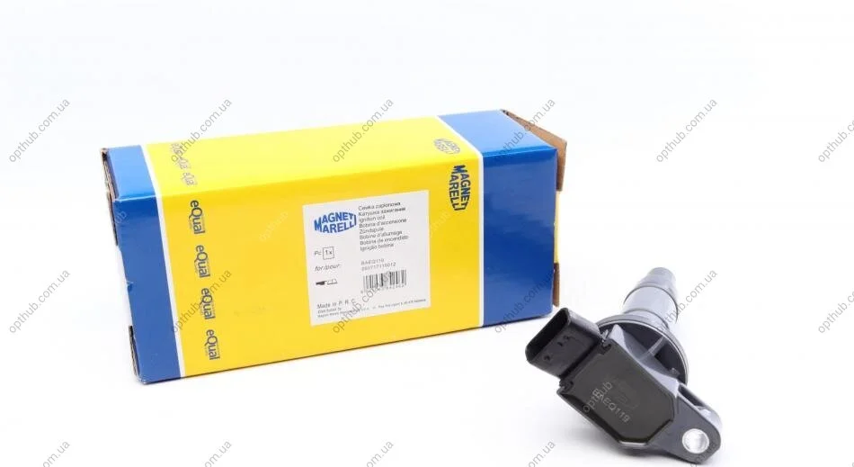 Котушка запалювання (вир-во Magneti Marelli кор.код.BAEQ119) MAGNETI MARELLI 060717119012 (фото 1)