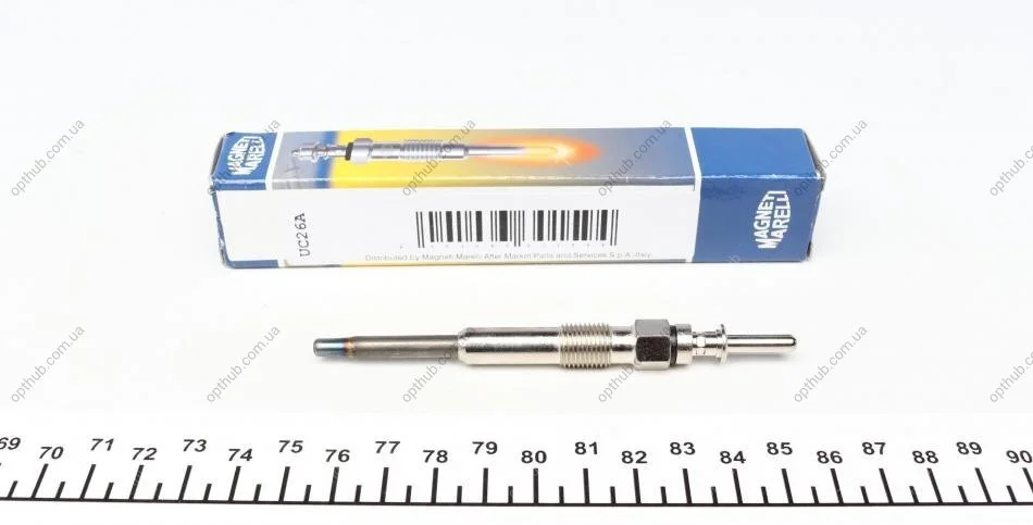 Свічка розжарювання BMW 3 (E46)/5 (E39)/7 (E38)/X5 (E53)/Opel Omega B 2.0CDTi/2.5DTI/3.0D 98 UA63 MAGNETI MARELLI 062900023304 (фото 1)