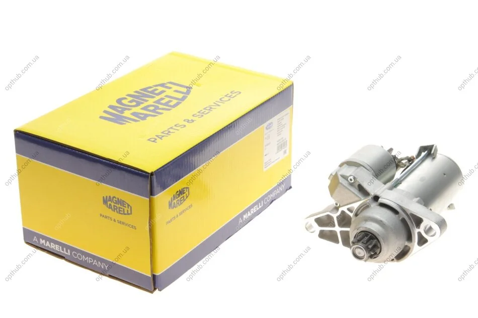 Стартер VW Golf V/VI 1.4/1.6 FSI 03-13 (1kw) (z=10) UA63 MAGNETI MARELLI 063721330010 (фото 1)