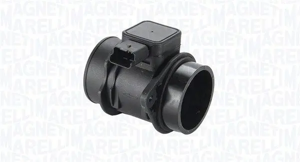 Витратомір повітря (4 pin, модуль) CITROEN C1, C2, C2 ENTERPRISE, C3 I, C3 II, C3 PLURIEL, NEMO FORD FIESTA V, FIESTA VI, FUSION PEUGEOT 1007, 107, 206, 206+, 207, BIPPER, BIPPER TEPEE 1.4D 09.01- MAGNETI MARELLI 213719782019 (фото 1)