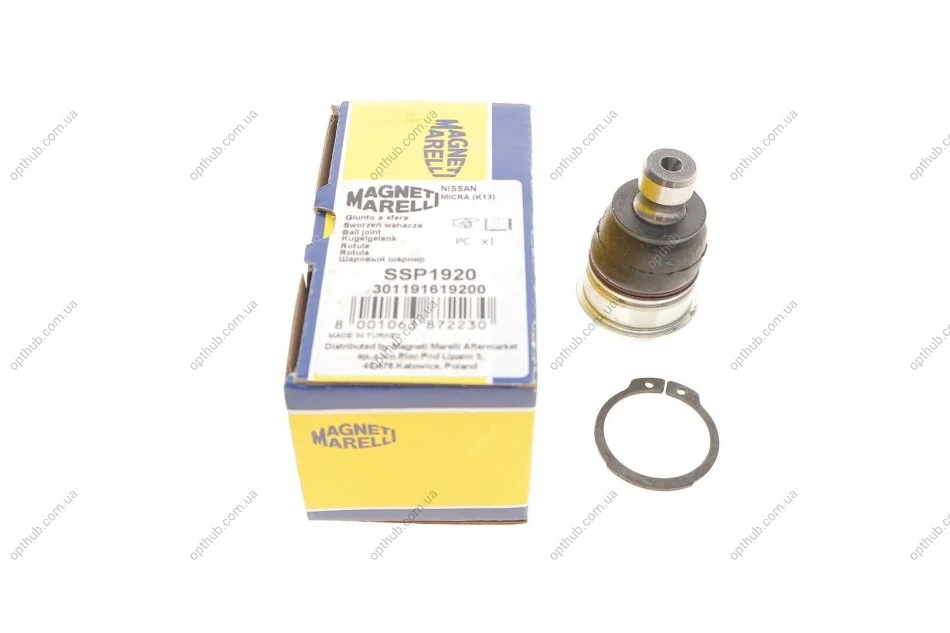 Кульова опора (шарнір) MAGNETI MARELLI 301191619200 (фото 1)