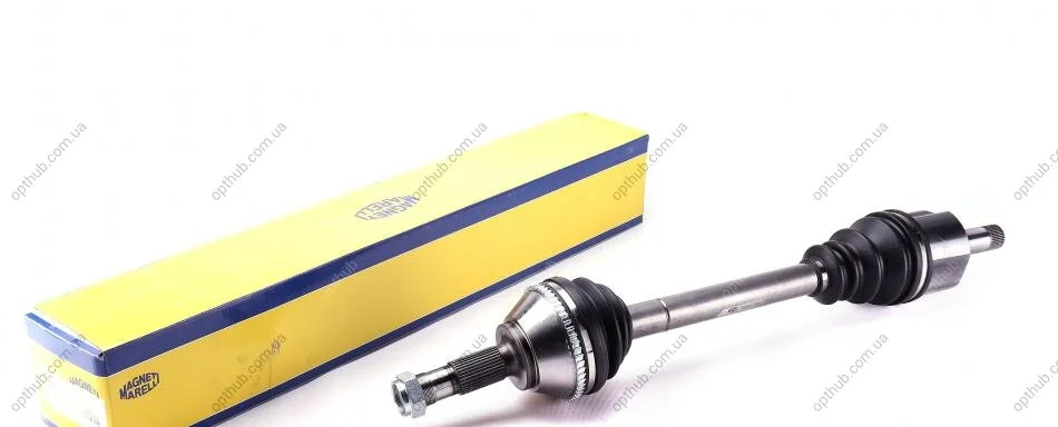 Піввісь (передня) Fiat Ducato/Peugeot Boxer 2.5TD 94-06 16"" (L) (35x41x762x54T) (+ABS) (TDS UA63 MAGNETI MARELLI 302004190031 (фото 1)