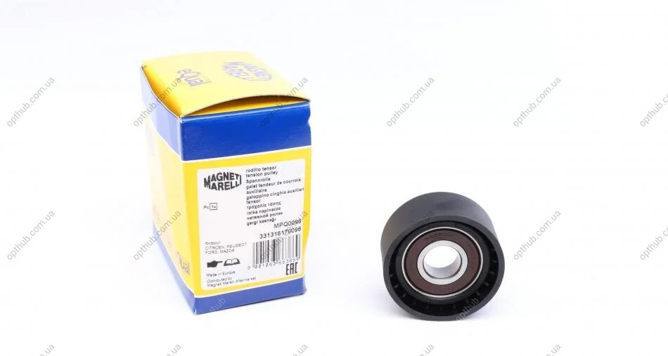 Ролик модуля натягувача ременя MPQ0096 (Вир-во MagnetiMarelli) MAGNETI MARELLI 331316170096 (фото 1)