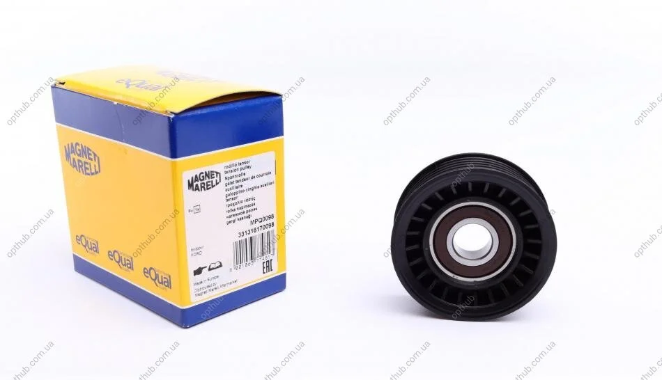 Ролик модуля натягувача ременя MPQ0098 (Вир-во MagnetiMarelli) MAGNETI MARELLI 331316170098 (фото 1)