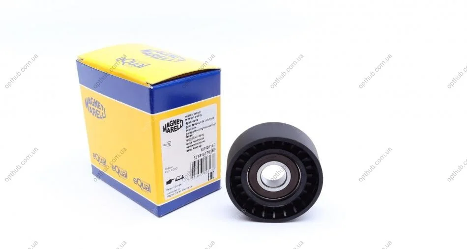 Натяжний ролик, поліклінового ремня FIAT (Вир-во Magneti Marelli, кор. код MPQ0160) MAGNETI MARELLI 331316170160 (фото 1)