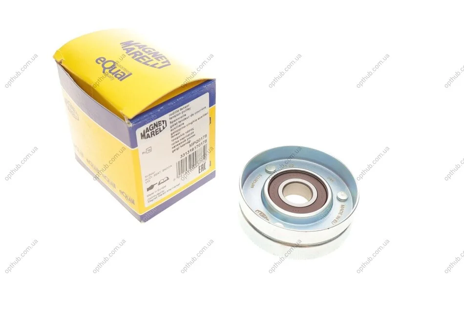 Ролик модуля натягувача ременя MPQ0178 (Вир-во MagnetiMarelli) MAGNETI MARELLI 331316170178 (фото 1)