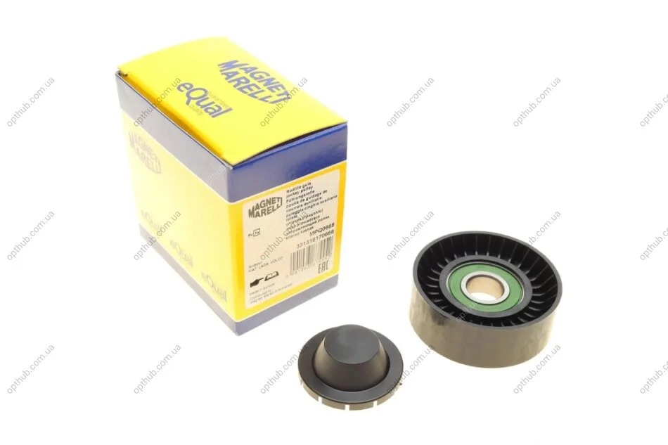 Ролик натяжний FIAT, LADA, VOLVO (вир-во Magneti Marelli, кор. код MPQ0668) MAGNETI MARELLI 331316170668 (фото 1)