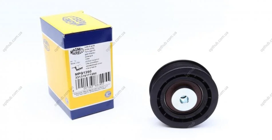 Ролик модуля натягувача ременя MPQ1260 (Вир-во MagnetiMarelli) MAGNETI MARELLI 331316171260 (фото 1)