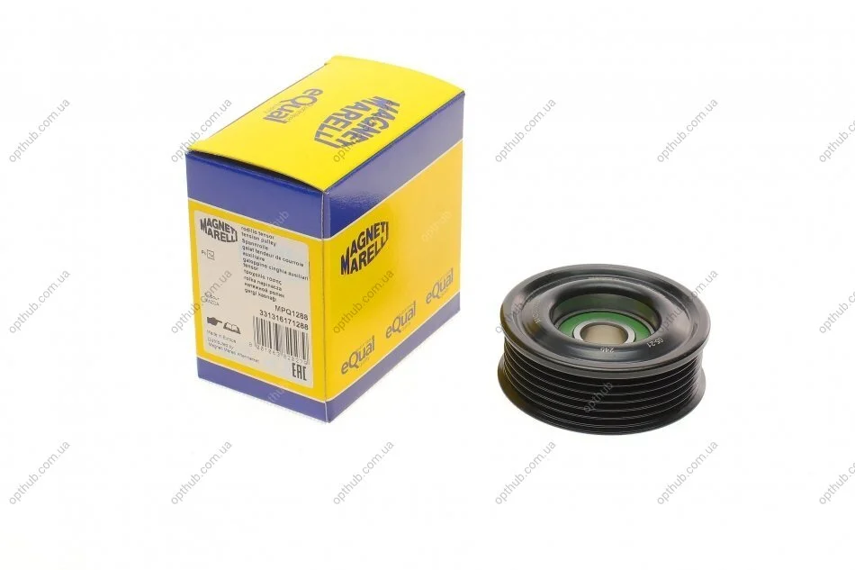Роликовий модуль натягувача ременя MPQ1288 (Вир-во MagnetiMarelli) MAGNETI MARELLI 331316171288 (фото 1)