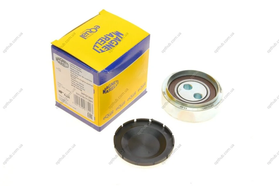 Ролик генератора VW Passat B5 2.5TDI 98-00 (натяжний) (opt-om) MAGNETI MARELLI 331316171291 (фото 1)