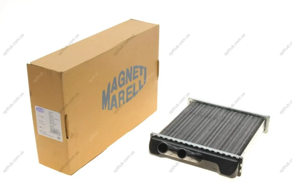 Радіатор обігрівача LANOS /NUBIRA ALL 97- (BRQ329) (вир-во Magneti Marelli) MAGNETI MARELLI 350218429000 (фото 1)