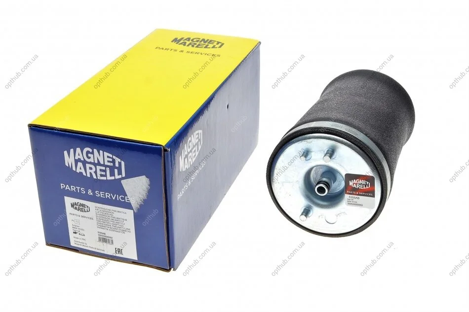 Подушка пневмопідвіски (ззаду) BMW X5 00-06 (L) (5355AB) (opt-om) MAGNETI MARELLI 350535500002 (фото 1)